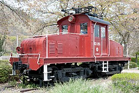 上田交通ED25 1 （元宇部電気鉄道デキ11形 2008年4月）