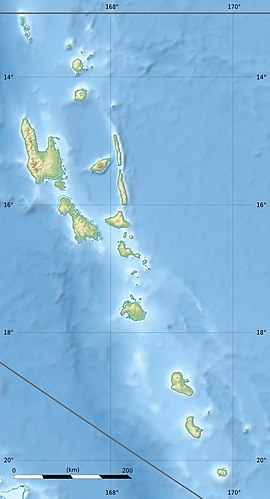 Islas Torres ubicada en Vanuatu