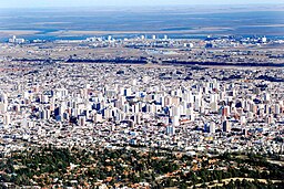 Vy över Bahía Blanca.