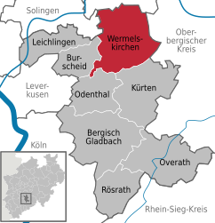 Wermelskirchen – Mappa