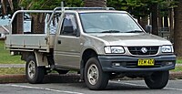 2001–2003 Holden Rodeo LX 2-door cab chassis