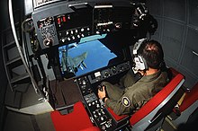 The KC-10's refueling boom operator is seated rather than prone