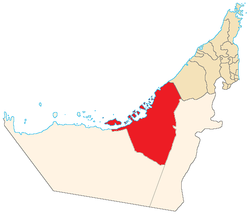 Location of the Central Region in the Emirate of Abu Dhabi[6]