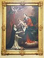 Vierge présentant l'Enfant à Sainte Rose de Lima.
