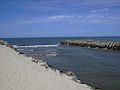 Foto del arroyo Chuy en el océano Atlántico