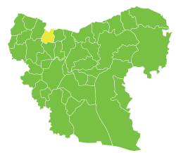 Azaz Subdistrict in Syria