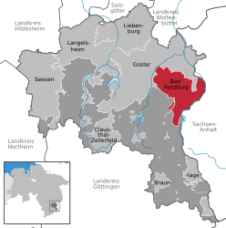 Bad Harzburg – Mappa