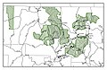 Carson National Forest map