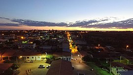 Vista aérea da cidade