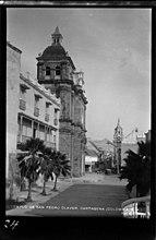 Church of San Pedro Claver in 1930. Banco de la República de Colombia[4]