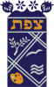 Official logo of Safed (Tzfat)