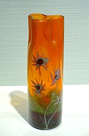 Cylindrical vase with flowers (Darmstadt Colony Museum)