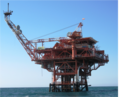 Image 62An offshore platform in the Darfeel Gas Field (from Egypt)
