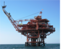 Image 99An offshore platform in the Darfeel Gas Field (from Egypt)