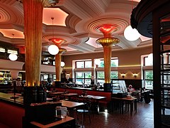 Interior del Café Dindurra (Paseo de Begoña, Gijón, 1931)[19]​