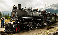 Steam Locomotive No. 73.