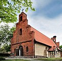 Brick Gothic Saint Valentine church