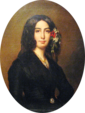 George Sand par Auguste Charpentier.