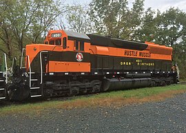 그레이트 노던 400호 in service at the Minnesota Transportation Museum