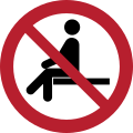P018 – No sitting