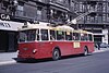 A 1957 Vétra VBF-model trolleybus in Grenoble in 1965
