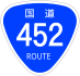 National Route 452 shield