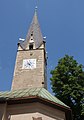 Kitzbühel, churchtower (die Katholische Filialkirche Sankt Katharina)