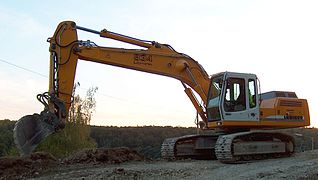 Liebherr R934 Litronic.