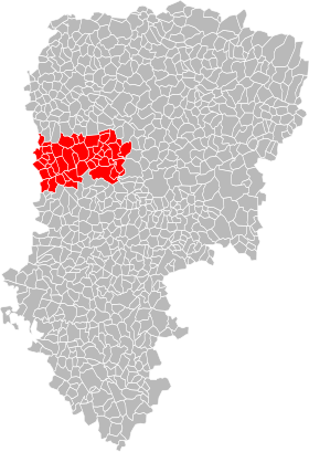 Localisation de Communauté d'agglomération Chauny-Tergnier-La Fère