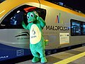 Le dragon, mascottes Jeux européens de 2023.