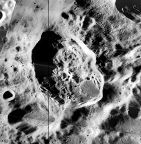 Снимок программы Lunar Orbiter.