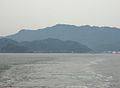 Mount Nokogiri from Tokyo Bay