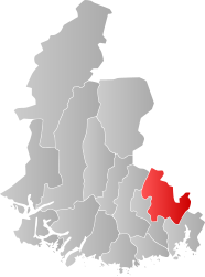 Vennesla – Mappa