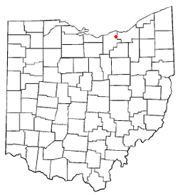 Location of North Ridgeville, Ohio