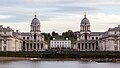 L'Old Royal Naval College, qui sert de décor extérieur au siège du Magisterium.