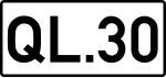 National Route 30 shield}}