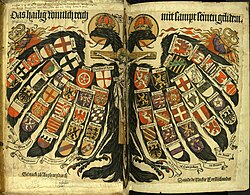Double-headed eagle of the Holy Roman Empire, by Hans Burgkmair.