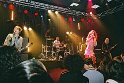 Queenadreena performing in Hérouville-Saint-Clair, France, 2006