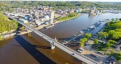 Red Wing Bridge and Downtown Red Wing