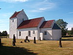 Södra Åsums gamla kyrka i Sjöbo, Sverige