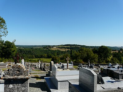 Friedhof in Saint-Romain