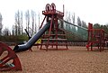 The mining-themed children's playground at Snibston