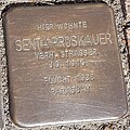 Stolperstein von Senta Proskauer