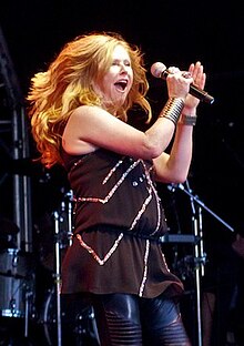 Sängerin Carol Decker (2010)