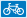 UK traffic sign identifying a cycle route