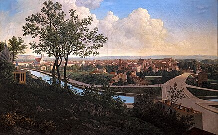 Vue d'Agen par Jules Arrès-Lapoque