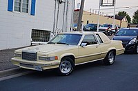 1980 Ford Thunderbird Town Landau (aftermarket wheels)