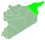 Al-Hasakah Governorate within Syria