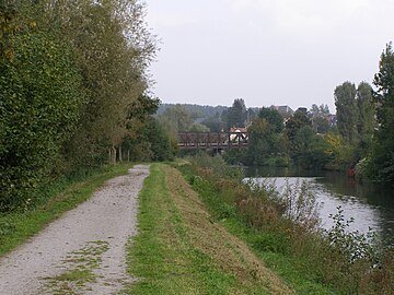 La Sambre à Bachant.