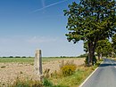 Postmeilensäule, an der Straße von Brusendorf nach Selchow